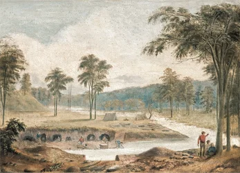 Goldgräberei